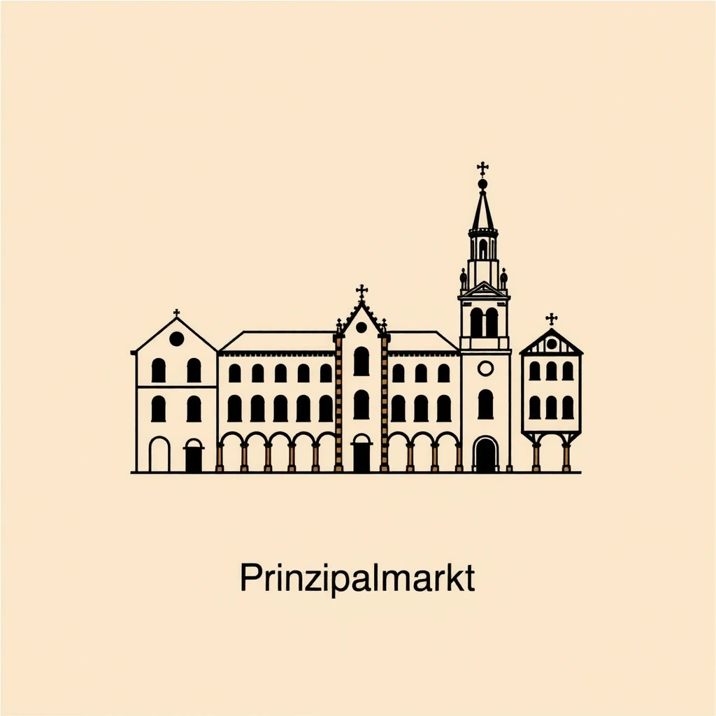 Karte Prinzipalmarkt Münster